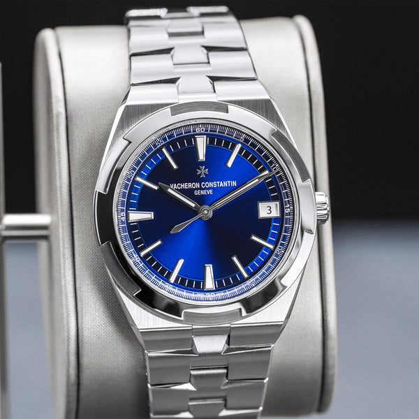 Vacheron Constantin Overseas 4520V Blue Dial 41mm Box & Papers