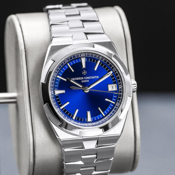Vacheron Constantin Overseas 4520V Blue Dial 41mm Box & Papers