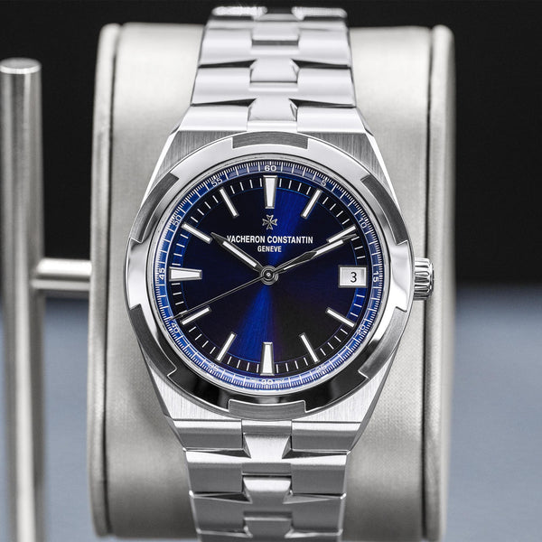 Vacheron Constantin Overseas 4520V Blue Dial 41mm Box & Papers