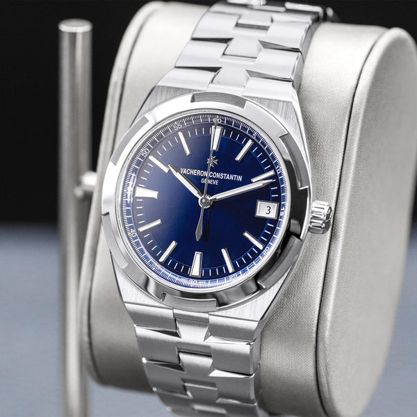 Vacheron Constantin Overseas 4520V Blue Dial 41mm Box & Papers