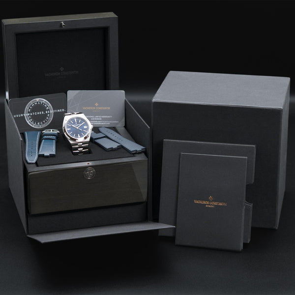 Vacheron Constantin Overseas 4520V Blue Dial 41mm Box & Papers