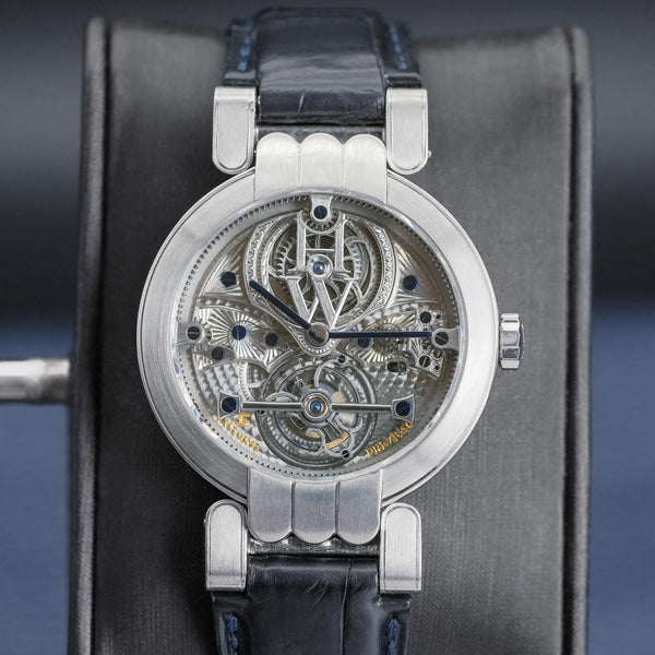 Harry Winston Opus 2 Platinum Tourbillon 38mm 2011 Box & Papers
