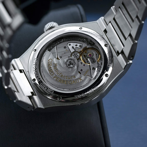 Girard-Perregaux GP Laureato Blue Dial 42mm Box & Papers