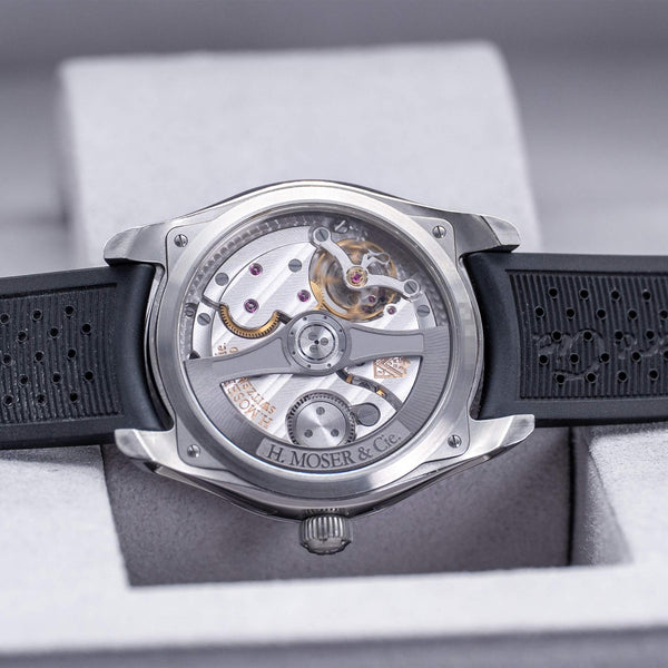 H. Moser & Cie Pioneer 3200-1217 Artic Blue Dial 40mm 2023 Box & Papers