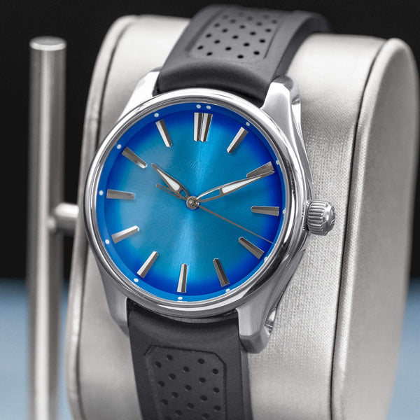 H. Moser & Cie Pioneer 3200-1217 Artic Blue Dial 40mm 2023 Box & Papers
