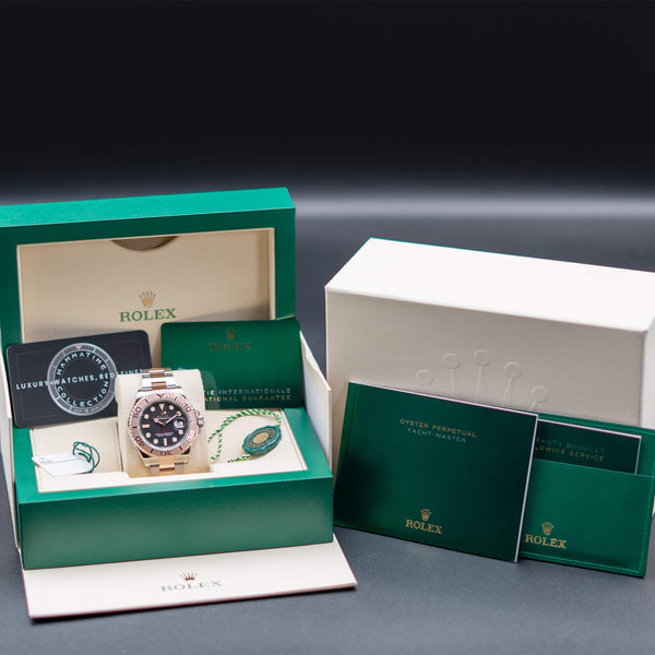 Rolex Yachtmaster 126621 Black Dial 40mm Box & Papers