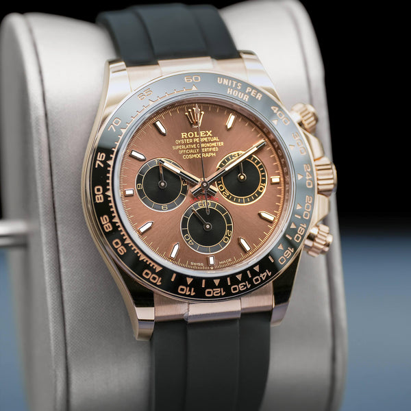 Rolex Daytona 126515LN Rose Gold Chocolate Dial 40mm Box & Papers