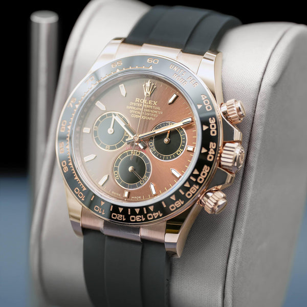 Rolex Daytona 126515LN Rose Gold Chocolate Dial 40mm Box & Papers