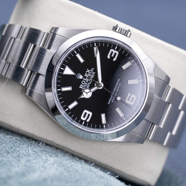 Rolex Explorer Black Dial 224270 Box & Papers