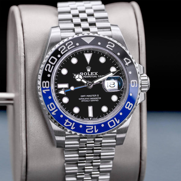 Rolex GMT Master II 126710BLNR “Batgirl” 40mm Box & Papers