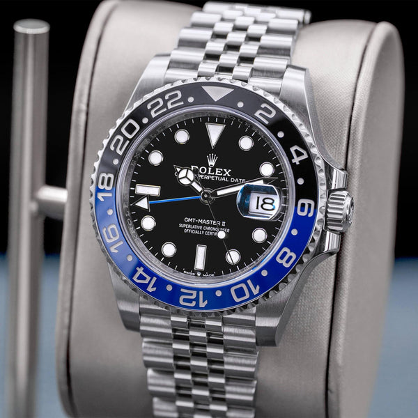 Rolex GMT Master II 126710BLNR “Batgirl” 40mm Box & Papers