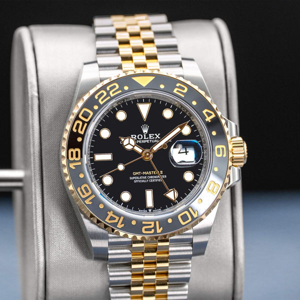 Rolex GMT Master II “Zombie” 126713GRNR Two Tone 40mm Box & Papers
