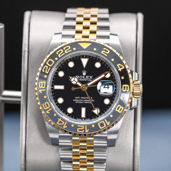 Rolex GMT Master II “Zombie” 126713GRNR Two Tone 40mm Box & Papers