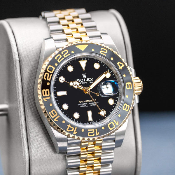Rolex GMT Master II “Zombie” 126713GRNR Two Tone 40mm Box & Papers