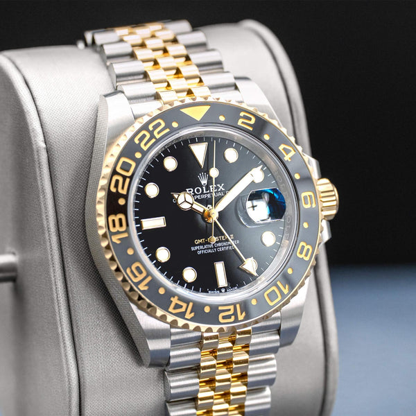 Rolex GMT Master II “Zombie” 126713GRNR Two Tone 40mm Box & Papers