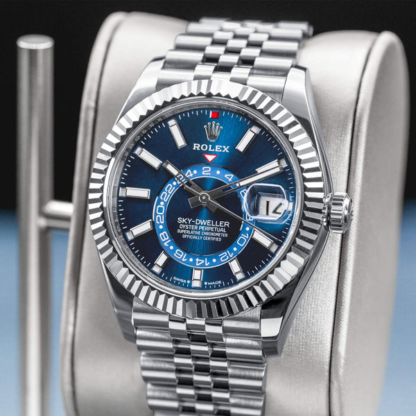 Rolex Sky-Dweller 336934 Blue Dial 42mm Box & Papers