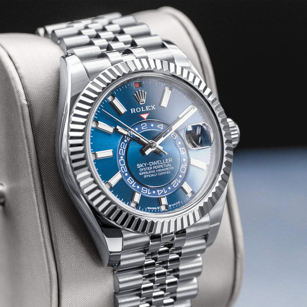 Rolex Sky-Dweller 336934 Blue Dial 42mm Box & Papers