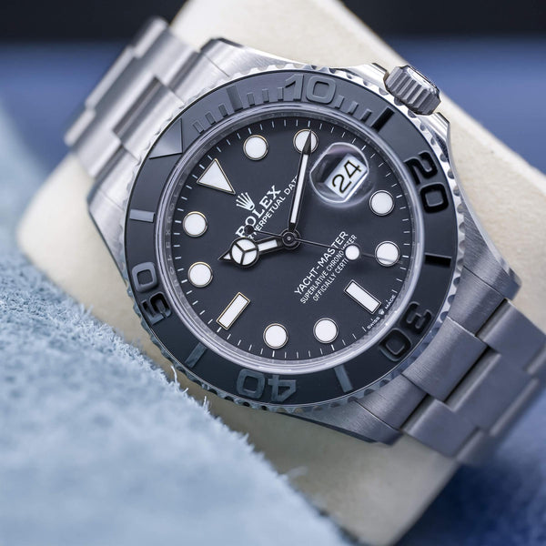 Rolex Yacht Master Titanium Black Dial 226627 42mm Box & Papers