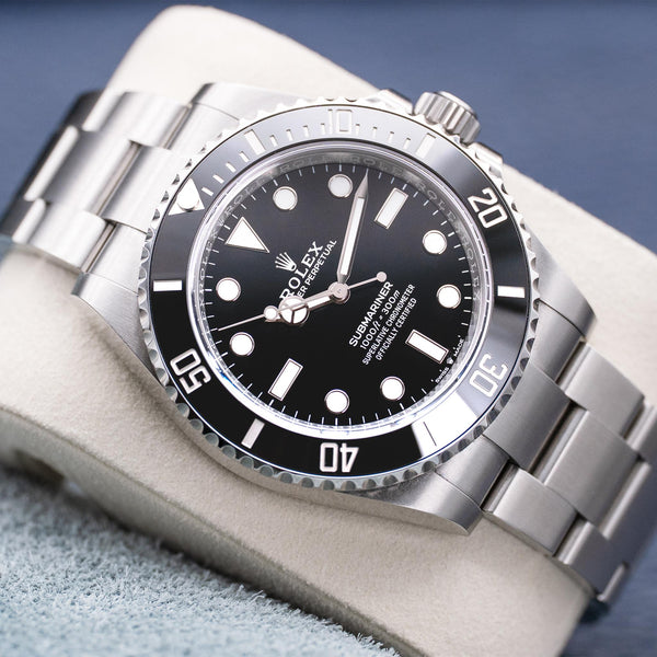 Rolex Submariner No Date 124060 Black Dial 41mm Box & Papers
