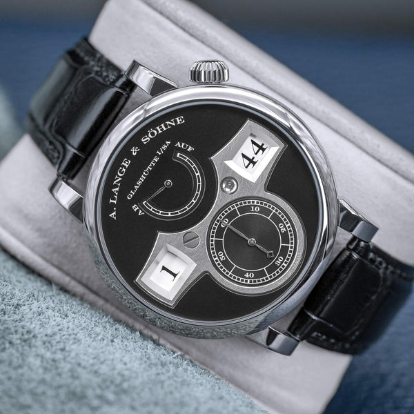 A. Lange & Sohne Zeitwerk 140.029 White Gold 41.9mm Box & Papers