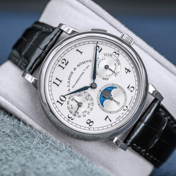 A. Lange & Sohne 1815 Annual Calendar 238.026 White Gold 40mm Box & Papers