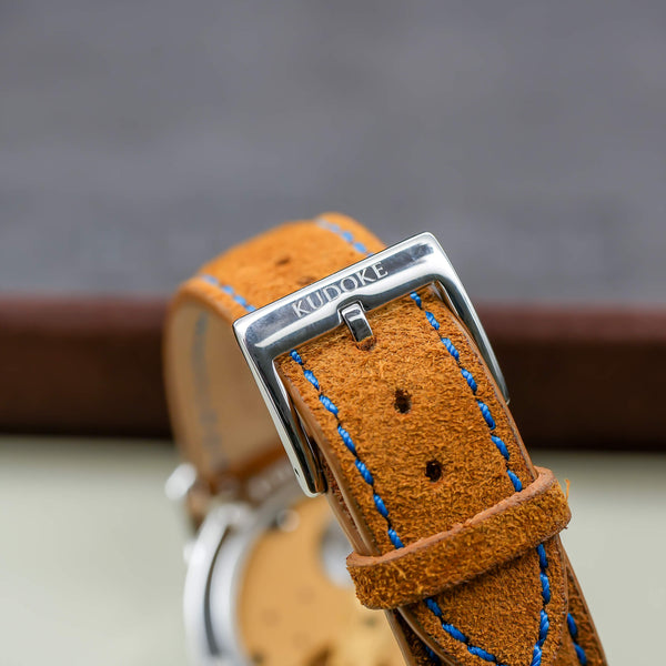 Kudoke 2 “Bluebird” Limited Edition strap and buckle detail
