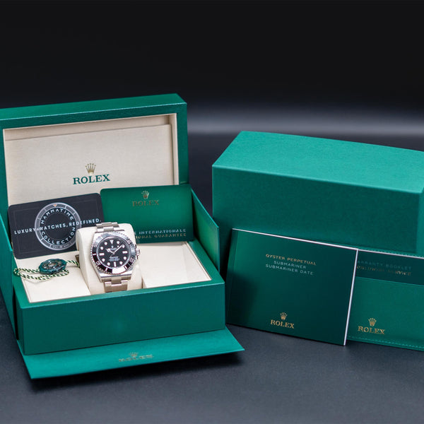 Rolex Submariner No Date 124060 Black Dial 41mm Box & Papers