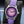 Close-up opposing view of H. Moser & Cie Centre Seconds Purple Enamel 1201-1200