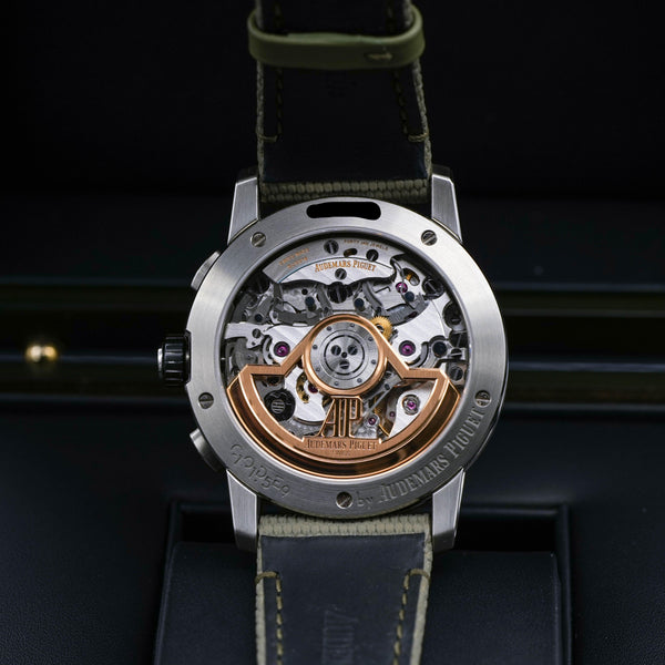 Audemars Piguet Code 11.59 26393QT Smoked Beige Dial Box & Papers