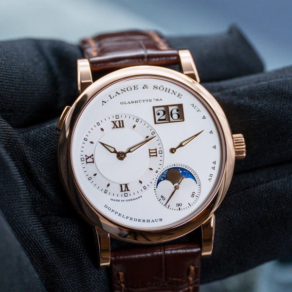 A. Lange & Sohne Lange 1 Moonphase 192.032 Silver Dial 38.5mm 2025 Box & Papers