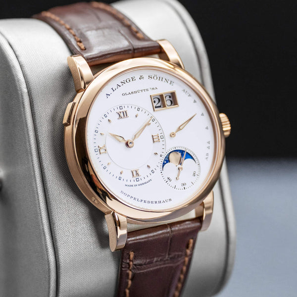 A. Lange & Sohne Lange 1 Moonphase 192.032 Silver Dial 38.5mm 2025 Box & Papers