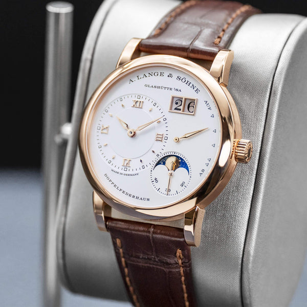 A. Lange & Sohne Lange 1 Moonphase 192.032 Silver Dial 38.5mm 2025 Box & Papers