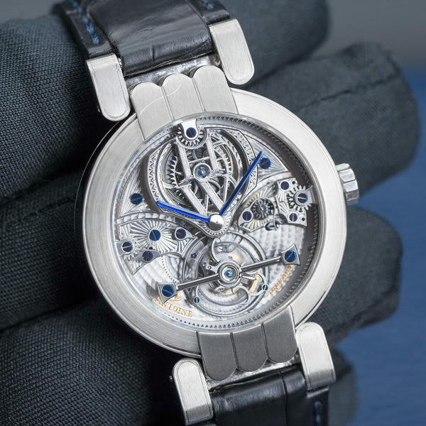 Harry Winston Opus 2 Platinum Tourbillon 38mm 2011 Box & Papers