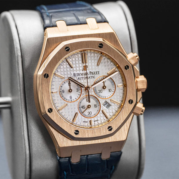Audemars Piguet Royal Oak Chrono 26320OR 41mm 2015 Box & Papers – Serviced 2026