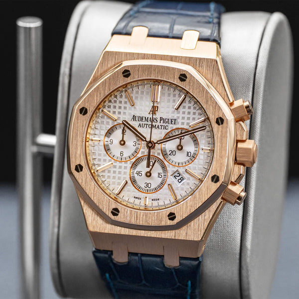 Audemars Piguet Royal Oak Chrono 26320OR 41mm 2015 Box & Papers – Serviced 2026