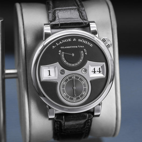 A. Lange & Sohne Zeitwerk 140.029 White Gold 41.9mm Box & Papers