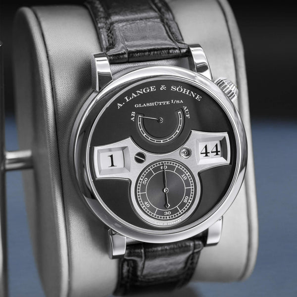 A. Lange & Sohne Zeitwerk 140.029 White Gold 41.9mm Box & Papers