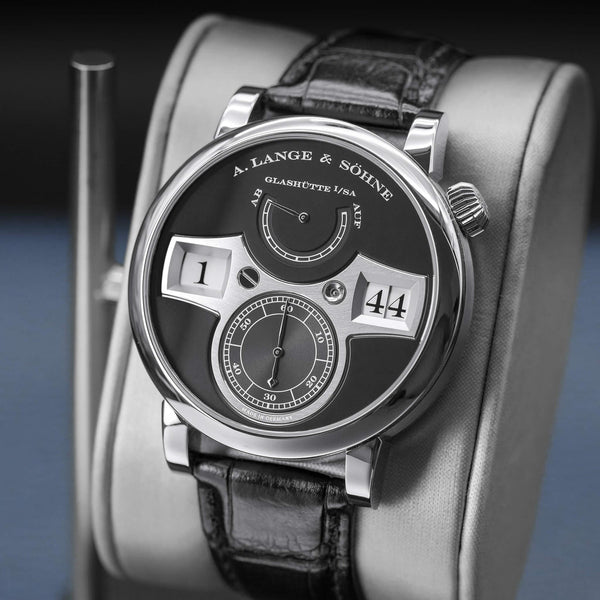 A. Lange & Sohne Zeitwerk 140.029 White Gold 41.9mm Box & Papers