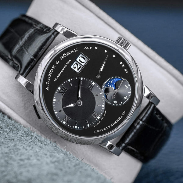 Front view of A. Lange & Sohne Lange 1 192.029 Moon Phase 38.5mm 2021 
