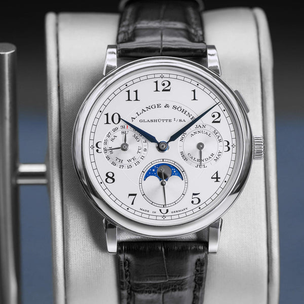 A. Lange & Sohne 1815 Annual Calendar 238.026 White Gold 40mm Box & Papers