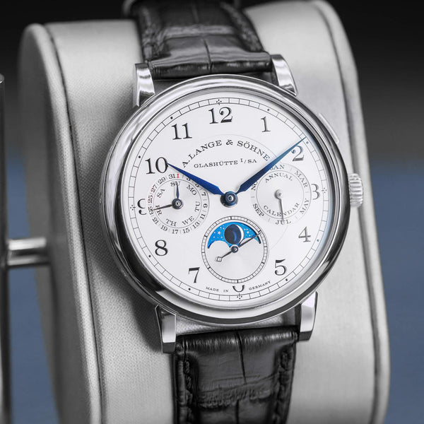 A. Lange & Sohne 1815 Annual Calendar 238.026 White Gold 40mm Box & Papers