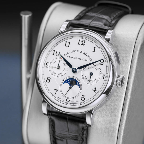 A. Lange & Sohne 1815 Annual Calendar 238.026 White Gold 40mm Box & Papers