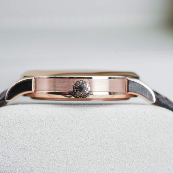 Side profile of A. Lange & Sohne Lange 1 191.032 Silver Dial
