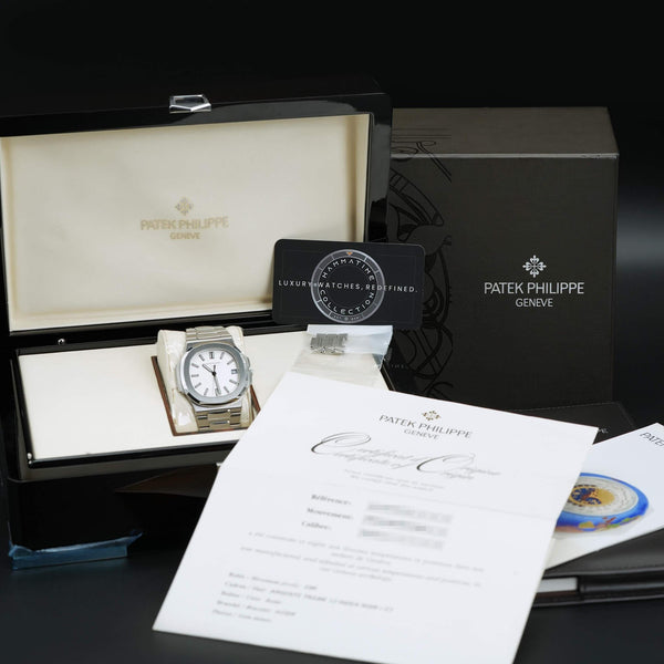 Patek Philippe Nautilus 5711/1A-011 White Dial 2012 Box & Papers