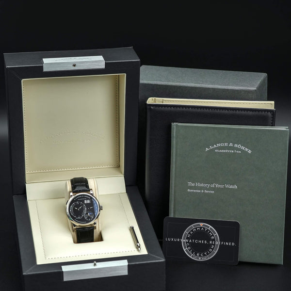 A. Lange & Sohne Lange 1 192.029 Moon Phase with box and papers