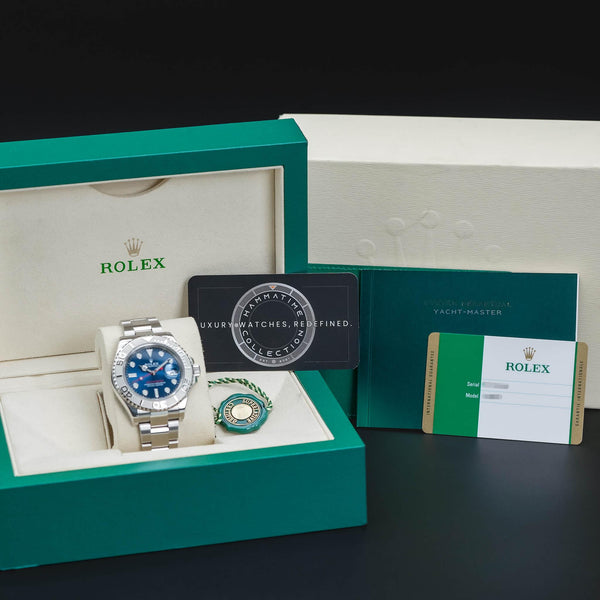 Rolex Yacht-Master 126622 "Captain America" Blue Dial with box and papers