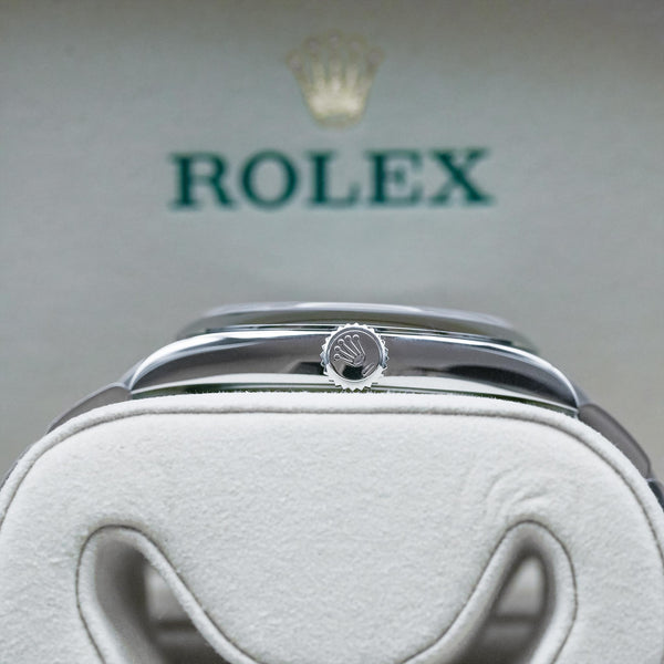 Rolex Oyster Perpetual 134300 Pistachio Dial 41mm 2025 Box & Papers