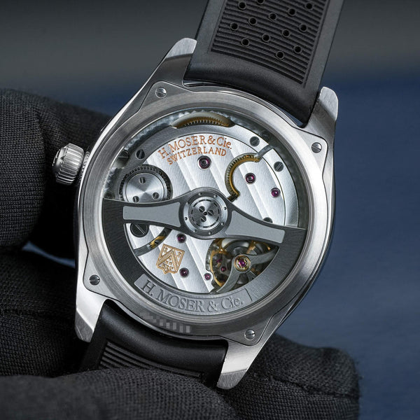 H. Moser & Cie Pioneer 3200-1217 Artic Blue Dial 40mm 2023 Box & Papers