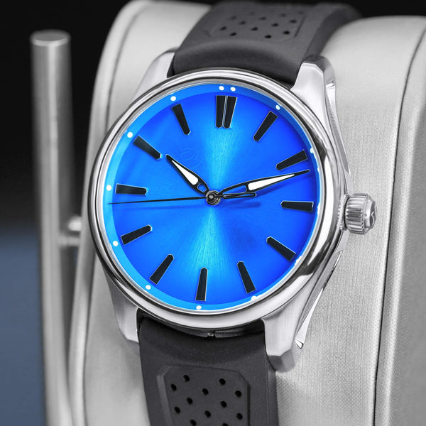 H. Moser & Cie Pioneer 3200-1217 Artic Blue Dial 40mm 2023 Box & Papers