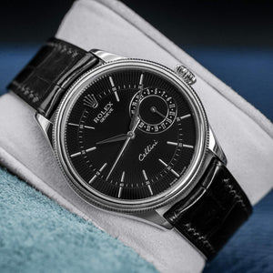 Front view of Rolex Cellini 50519 Black Dial – CPO